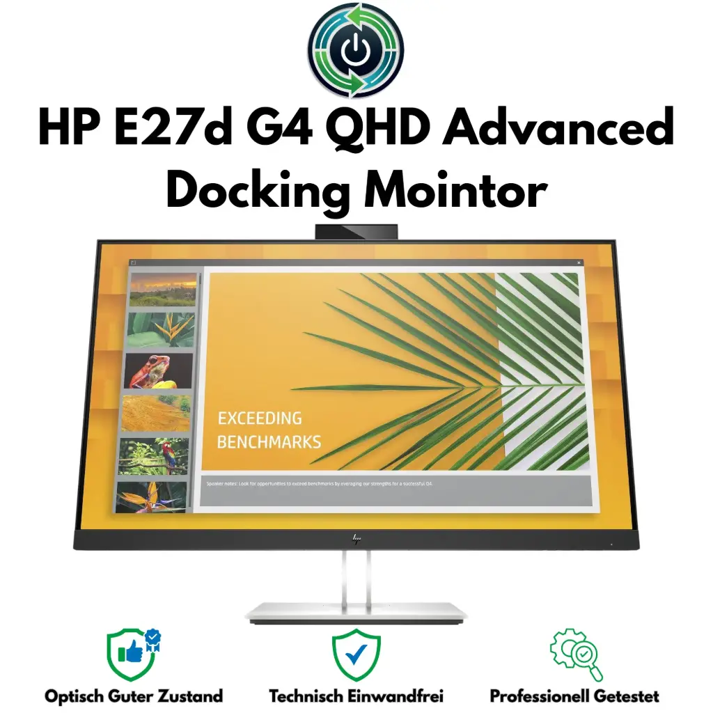 HP E27d G4 QHD Advanced Docking Mointor