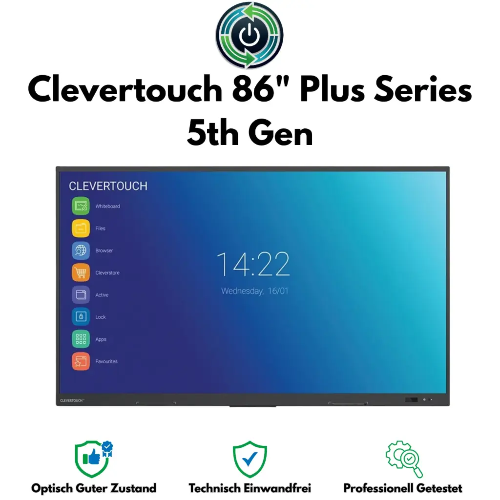 Clevertouch 86" Plus Series 5th Gen 