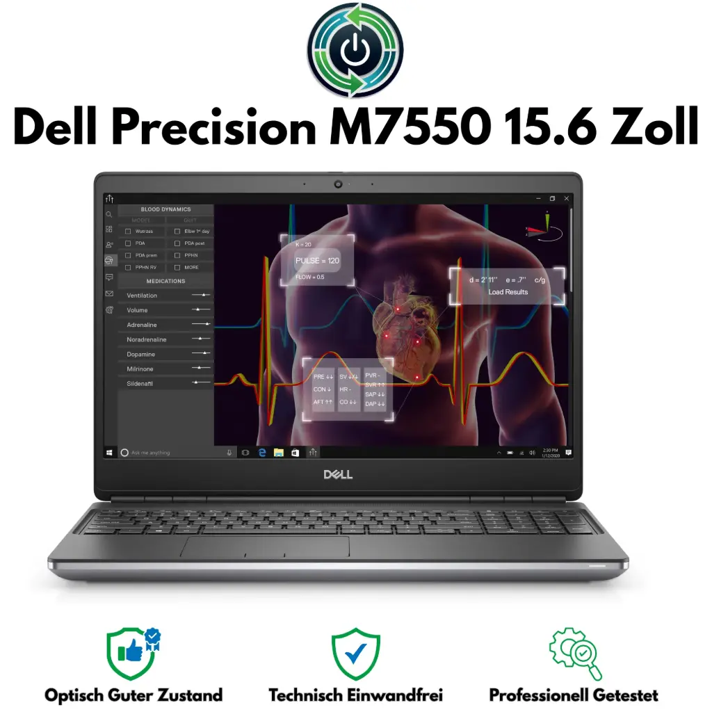 Dell Precision M7550 15.6 Inch