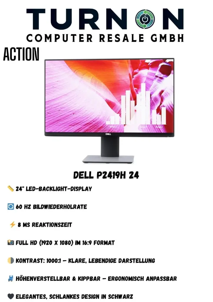 Dell P2419H 24 Inch