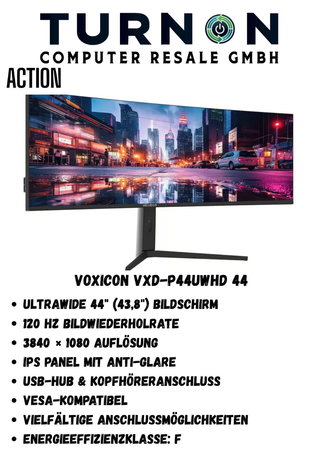 Voxicon VXD-P44UWHD 44 Inch