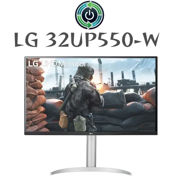 LG 32UP550-W 32 Inch