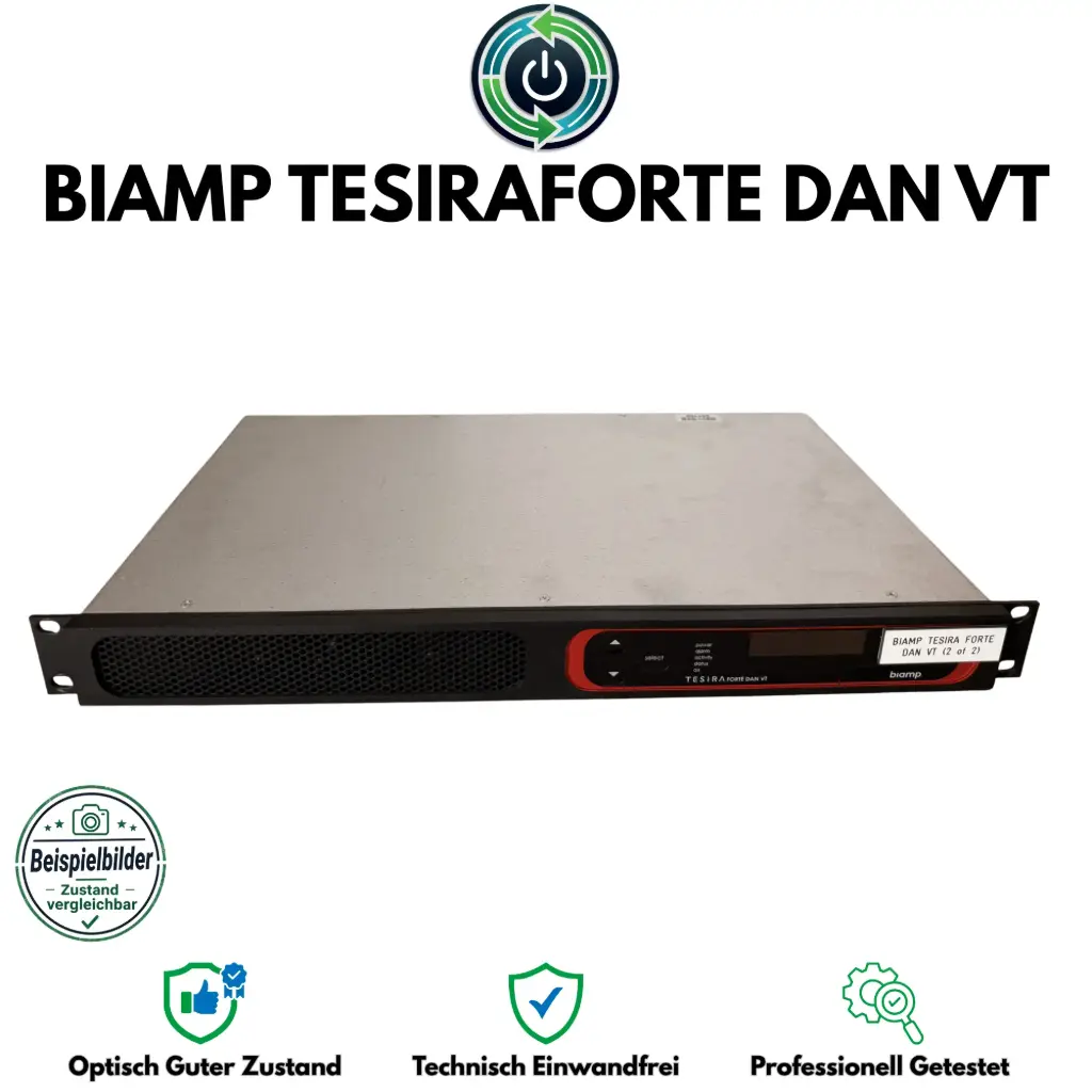 BIAMP TESIRAFORTE DAN VT
