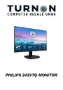 PHILIPS 243V7Q 24 INCH