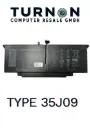 New Original Battery 35J09 39Wh 11.4V for Dell Latitude 7310 7410 & 2-in-1 Models