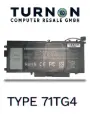 New Original Battery 71TG4 65Wh 11.4V for Dell Latitude 5400 5410 5500 5510 & Precision 3540 3550