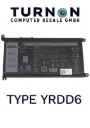 Neuer Original Dell Akku YRDD6 42Wh 11.4V für Dell Inspiron 14/15 Serie, Latitude 3310 & Vostro