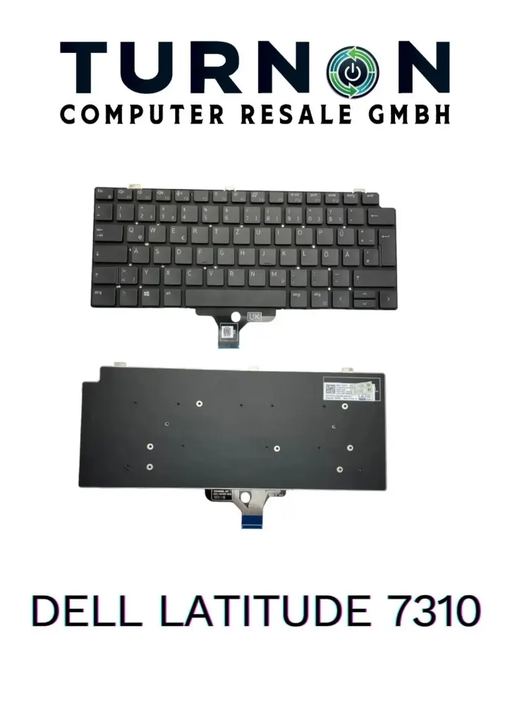 Original OEM Beleuchtete Tastatur für Dell Latitude 5300 5310 7300 2-in-1 Deutsch QWERTZ