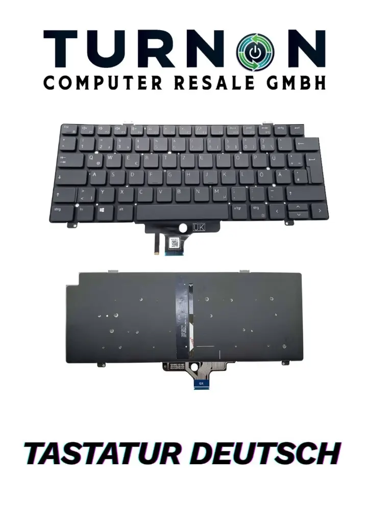 Original OEM Tastatur Deutsch QWERTZ für Dell Latitude 5420 5430 7420 7430