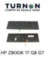 Original OEM Beleuchtete Tastatur für HP ZBook 17 G7 G8 Deutsch QWERTZ