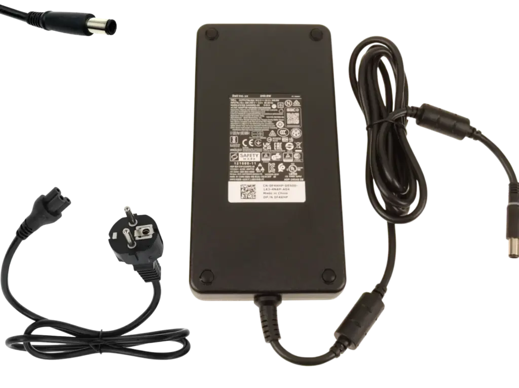 Original Dell 240W Charger – Barrel (Used)