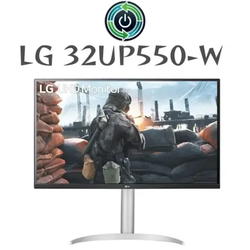 LG 32UP550-W 32 Inch