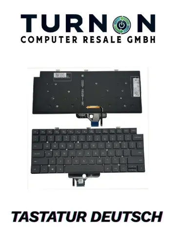 Original OEM Beleuchtete Tastatur NSK-QWABC für Dell Latitude 5320 5330 5340 7320 7330 Deutsch