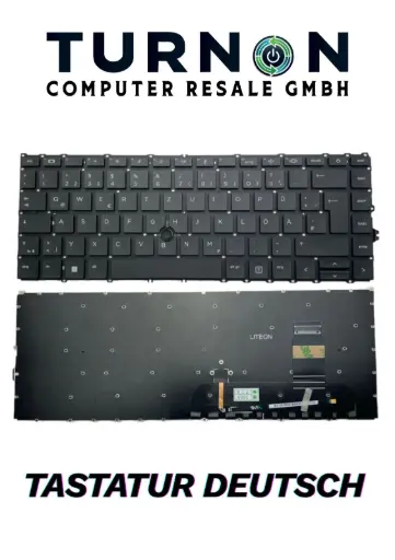Original OEM Beleuchtete Tastatur für HP EliteBook 840 G7 G8 Deutsch QWERTZ