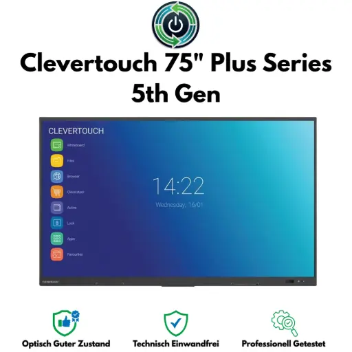 Clevertouch 75" Plus Series 5th Gen